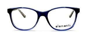 ELEMENTS EL-416 BLUE KIDS EYEGLASSES 47-15-125 AUTHENTIC DEMO LENSES OPTICAL
